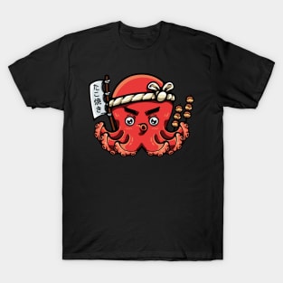 Octopus And Takoyaki T-Shirt